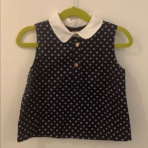 Janie and Jack Peter Pan collar top